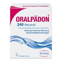 ORALPÄDON 240 neutral Btl. Pulver - 10Stk - Durchfall