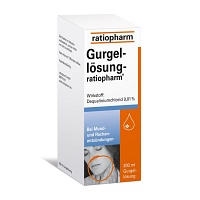 GURGELLÖSUNG-ratiopharm - 200ml - Halsschmerzen