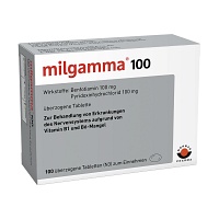 MILGAMMA 100 mg überzogene Tabletten - 100Stk - Muskelzuckung