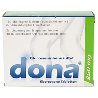 DONA 250 mg überzogene Tabletten - 100Stk - Rheuma & Arthrose