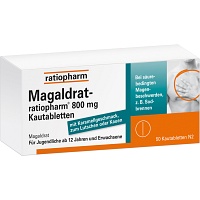 MAGALDRAT-ratiopharm 800 mg Tabletten - 50Stk - Entgiften-Entschlacken-Entsäuern