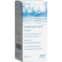 AMBROXOL acis Tropfen - 50ml - Hustenlöser