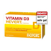 VITAMIN D3 HEVERT Tabletten - 100Stk - Vitamine & Stärkung