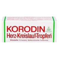 KORODIN Herz-Kreislauf-Tropfen zum Einnehmen - 40ml - Mittel bei niedrigem Blutdruck