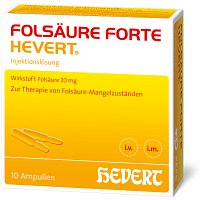 FOLSÄURE HEVERT forte Ampullen - 10X2ml - Vitamin B
