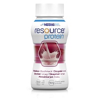 RESOURCE Protein Drink Waldbeere - 4X200ml - Trinknahrung & Sondennahrung
