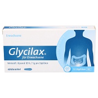 GLYCILAX Suppositorien für Erwachsene - 12Stk - Abführmittel