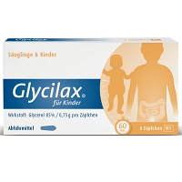 GLYCILAX Suppositorien für Kinder - 6Stk - Abführmittel