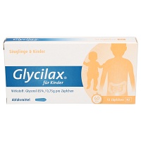 GLYCILAX Suppositorien für Kinder - 12Stk - Abführmittel