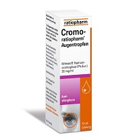 CROMO-RATIOPHARM Augentropfen - 10ml - Augenpräparate