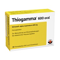 THIOGAMMA 600 oral Filmtabletten - 30Stk - Diabetes