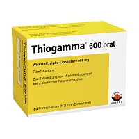 THIOGAMMA 600 oral Filmtabletten - 60Stk - Diabetes