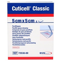 CUTICELL Classic Wundgaze 5x5 cm - 5Stk