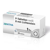 P TABLETTEN weiß 8 mm - 50Stk