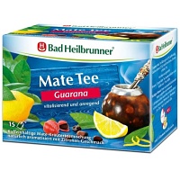 BAD HEILBRUNNER Guarana Mate Tee Kräuterpower Fbtl - 15X1.8g