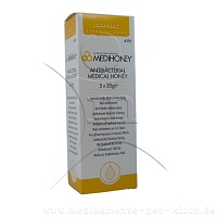 MEDIHONEY antibakterieller medizinischer Honig Gel - 5X20g