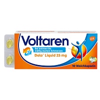 VOLTAREN Dolo Liquid 25 mg Weichkapseln - 10Stk - Erkältung & Schmerzen