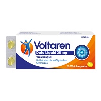 VOLTAREN Dolo Liquid 25 mg Weichkapseln - 10Stk - Erkältung & Schmerzen