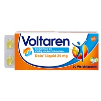 VOLTAREN Dolo Liquid 25 mg Weichkapseln - 20Stk - Erkältung & Schmerzen