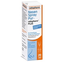 NASENSPRAY PUR-ratiopharm PLUS - 20ml - Nase