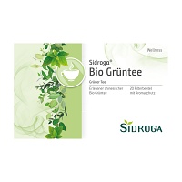 SIDROGA Wellness Grüntee Filterbeutel - 20X1.7g - Teespezialitäten