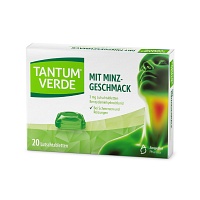 TANTUM VERDE 3 mg Lutschtabl.m.Minzgeschmack - 20Stk - Erkältung
