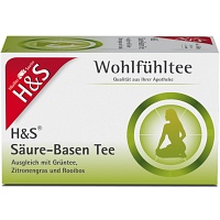 H&S Wohlfühltee feminin Säuren Basen Tee Fbtl. - 20X1.8g