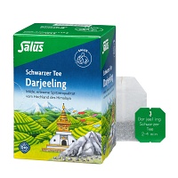 DARJEELING schwarzer Tee Bio Salus Filterbeutel - 15Stk