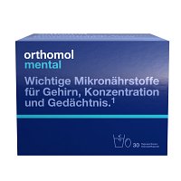 ORTHOMOL mental Granulat/Kapseln 30 Tage Kombip. - 30Stk - Stärkung für das Gedächtnis