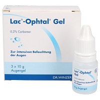 LAC OPHTAL Gel - 3X10g - Trockene Augen