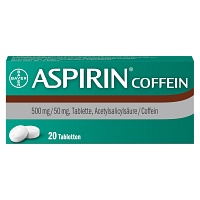 ASPIRIN Coffein Tabletten - 20Stk - Kreislaufstimulierung