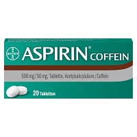 ASPIRIN Coffein Tabletten - 20Stk - Kreislaufstimulierung
