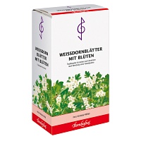 WEISSDORNBLÄTTER m.Blüten Tee - 90g - Arznei-, Früchte- & Kräutertees