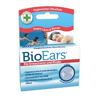 BIOEARS Silikon Ohrstöpsel antimikrobielle - 6Stk