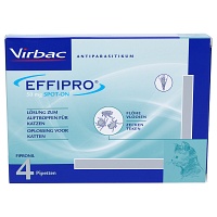 EFFIPRO 50 mg Lösung z.Auftropfen f.Katzen - 4Stk
