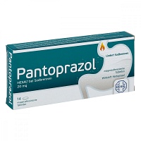 PANTOPRAZOL HEXAL b.Sodbrennen magensaftres.Tabl. - 14Stk - Entgiften-Entschlacken-Entsäuern