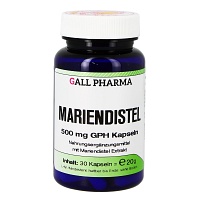 MARIENDISTEL 500 mg GPH Kapseln - 30Stk - Entgiften-Entschlacken-Entsäuern