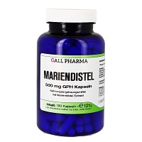 MARIENDISTEL 500 mg GPH Kapseln - 180Stk - Entgiften-Entschlacken-Entsäuern