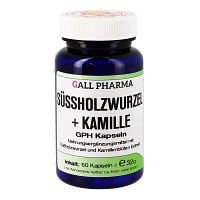SÜSSHOLZWURZEL+Kamille GPH Kapseln - 60Stk