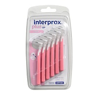 INTERPROX plus nano rosa Interdentalbürste - 6Stk - Dentaid