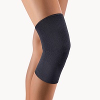 BORT Kniebandage L schwarz - 1Stk