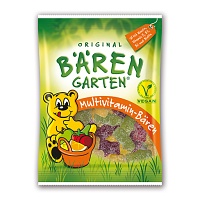 SOLDAN Bären vegan Multivitamin-Bären zuckerhaltig - 125g - Original Bärengarten®