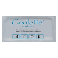 COOLETTE Nature Erfrischungstuch Vlies - 10Stk
