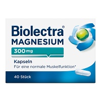BIOLECTRA Magnesium 300 mg Kapseln - 40Stk - Magnesium