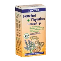 HOYER Fenchel+Thymian Honigsirup - 250g