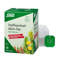 STOFFWECHSEL-AKTIV Tee Kräutertee Nr.7 Bio Salus - 15Stk