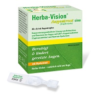 HERBA-VISION Augentrost sine Augentropfen - 20X0.4ml - gereizte Augen
