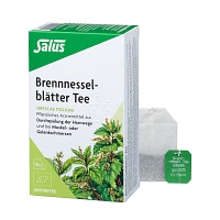 BRENNNESSELBLÄTTER Tee Bio Urticae folium Salus - 15Stk