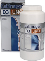 CALCIMAGON D3 Uno Kautabletten - 90Stk - Calcium & Vitamin D3