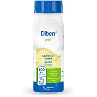 DIBEN DRINK Vanille 1.5 kcal/ml Trinkflasche - 4X200ml - Diabetikernahrungsergänzung